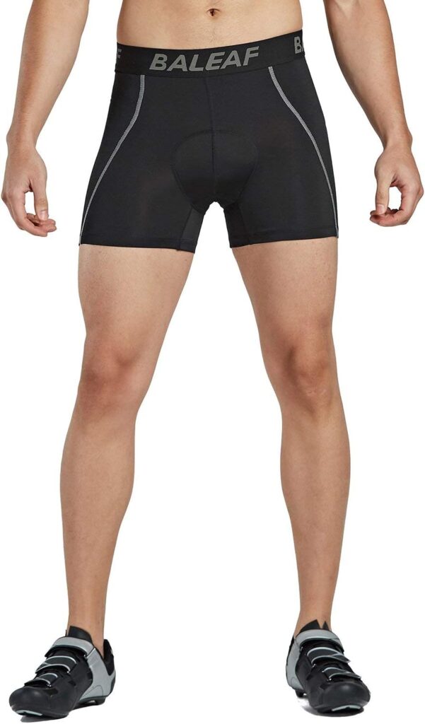 BALEAF Mens 3D Padded Bike Shorts Cycling Underwear MTB Liner