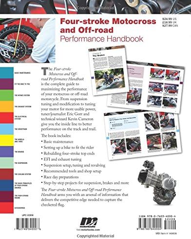 Four-Stroke Motocross and Off-Road Performance Handbook (Motorbooks Workshop)