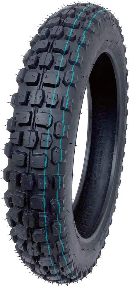 MMG Tire Set Off Road Knobby Front Tire Size 2.50-14 with Inner Tube and Rear Tire Size 3.00-12 with Inner Tube